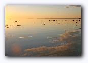 Ayr  : zonsondergang