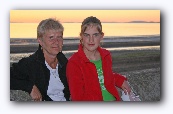 Ayr  : zonsondergang
