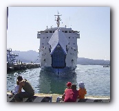 Elba :Vertrek in Portoferrario