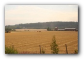 Landschap onderweg naar Vaasa