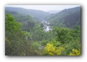 Wandeling donderdag naar Wiltz en terug 24 km zicht op Kautenbach