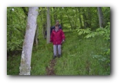 Wandeling vrijdagnamiddag naar de camping 4 km